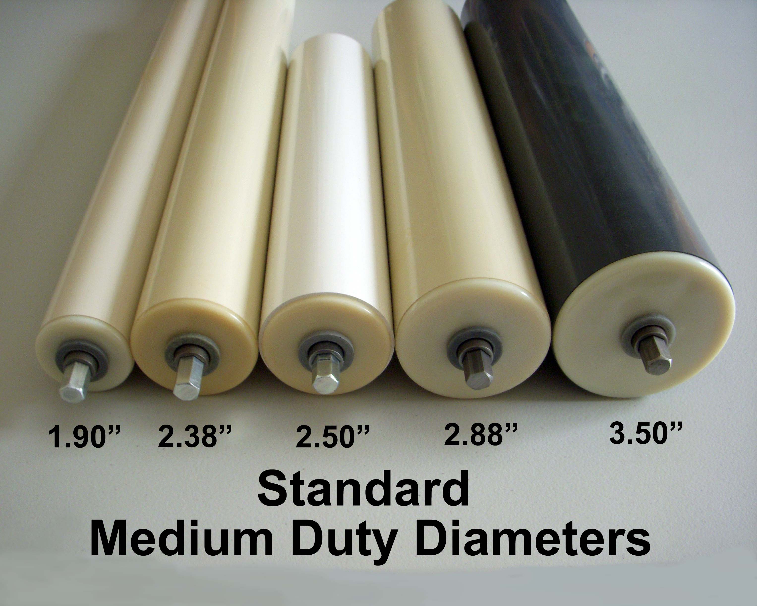 PVC Plastic Conveyor Rollers